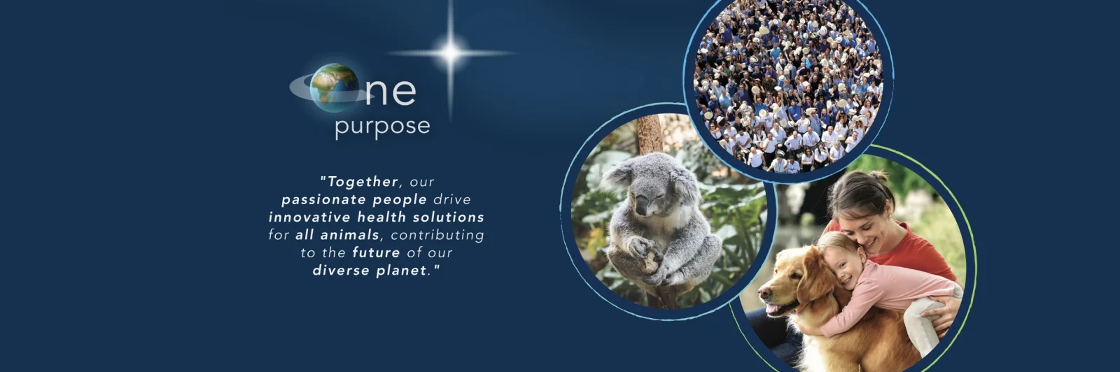 "One Purpose" banner